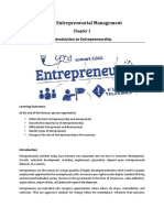 BAE 4 (Chapter 1 - Introduction To Entrepreneurship)