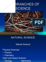 The Branches of Science PPT