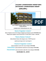 Template Konstruksi UKL-UPL Sekolah (Baru)