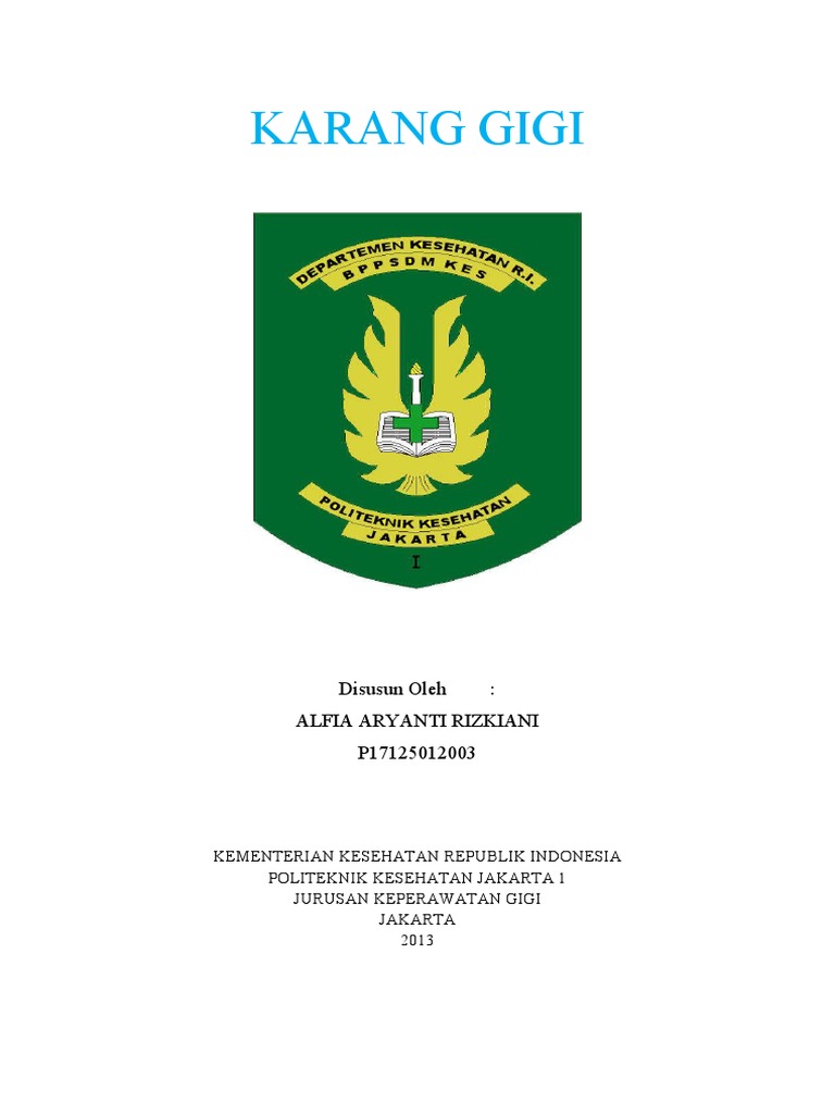 Flip Chart Karang Gigi PDF