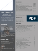 Organisasi dan Prestasi Feri Firmansyah