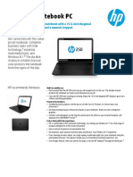 Hp 250 g2 Notebook Pc Ds