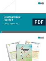 Developmental Profile 3: Gerald Alpern, PHD