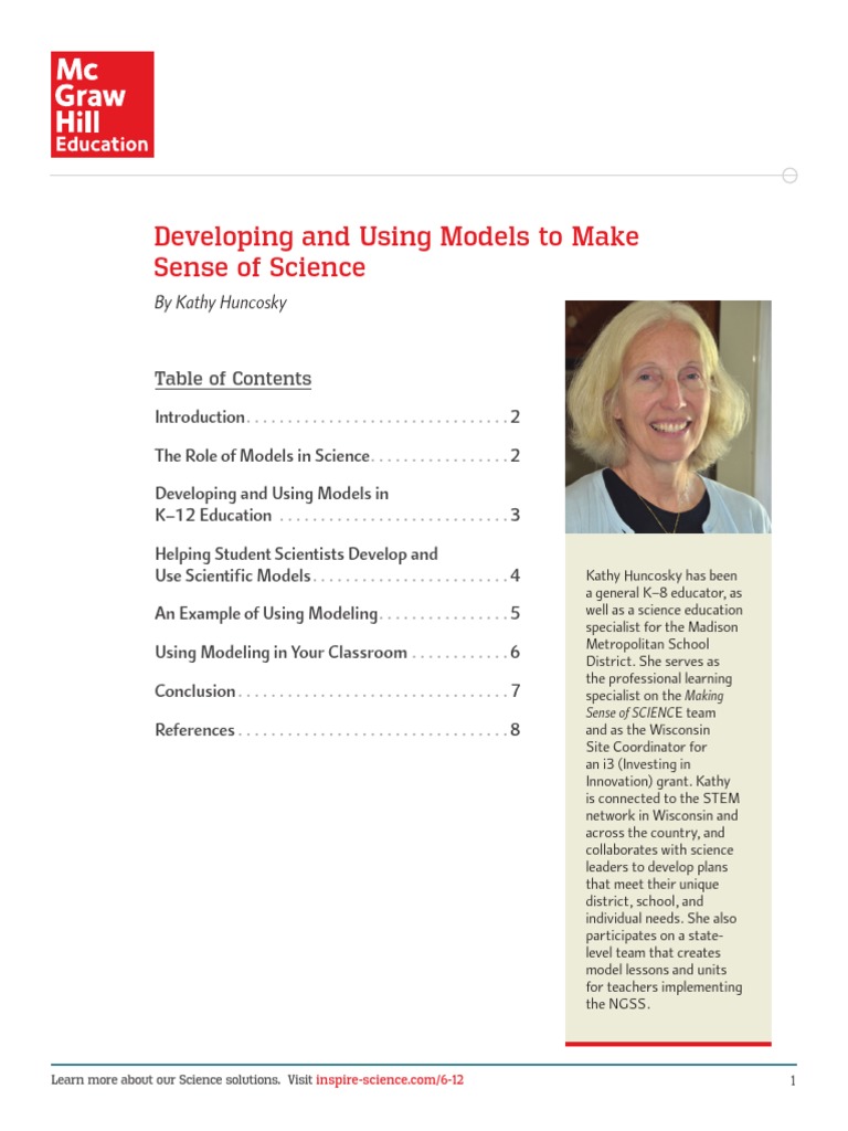 Using Models in K-12 Science Education | PDF | Conceptual Model | Science
