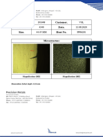 Lab No. Customer. Grade. Date. Size. Heat No.: 191048 VSL 4340 13.08.2020 44.45 MM PF06201