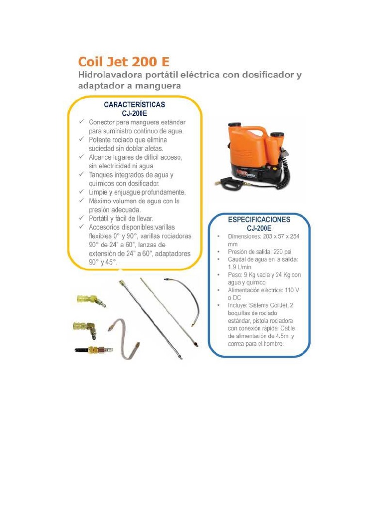 Coil Jet y Accesorios PDF