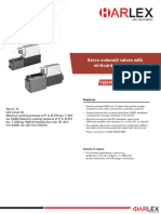 Servo Solenoid Valves With On-Board Electronics: Type HR4WRPE ..EA.