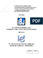 Proposal Surat Perjanjian Kerjasama Rumah Sakit Ilham Maulana