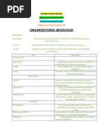 Origanizational Behaviour (Ob)