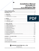 Installation Manual Autopilot Navpilot-300: Model