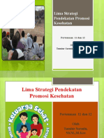 Pert 11-12 Lima Strategi Promkes
