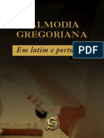 Salmodia Gregoriana Em Latim e Portugue s.01