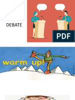 Presentation1 - Pre Debate