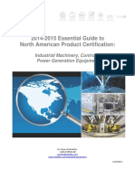 2014-15 Guide North American Certification - Industrial Equipment