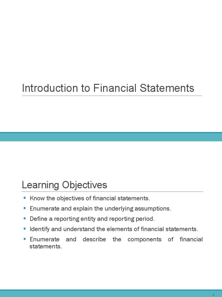 Financial Statements Beginner Guide Summary