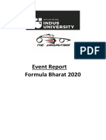Event Report Formula Bharat 2020