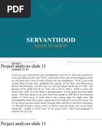 Servanthood: Made To Serve