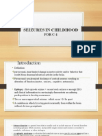 Seizures in Childhood: For C-1