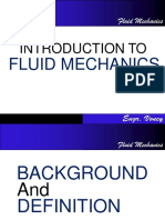 Fluid Mechanics Introduction and Properties