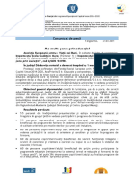 Comunicat Demarare Proiect1