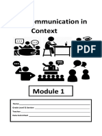 Understanding Communication