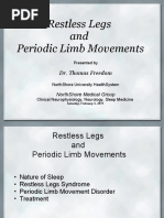 Restless Legs and Periodic Limb Movements: Dr. Thomas Freedom