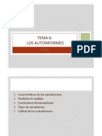 Tema 6. Autoinformes