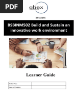 BSBINN502 Full Learner Resource