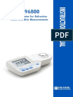 Refractometer For Refractive Index and Brix Measurements