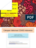 IMUNISASI COVID PAPUA 08092021