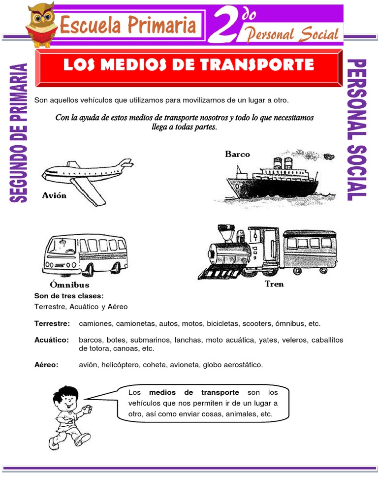 los-medios-de-transporte-para-segundo-de-primaria-pdf-transporte