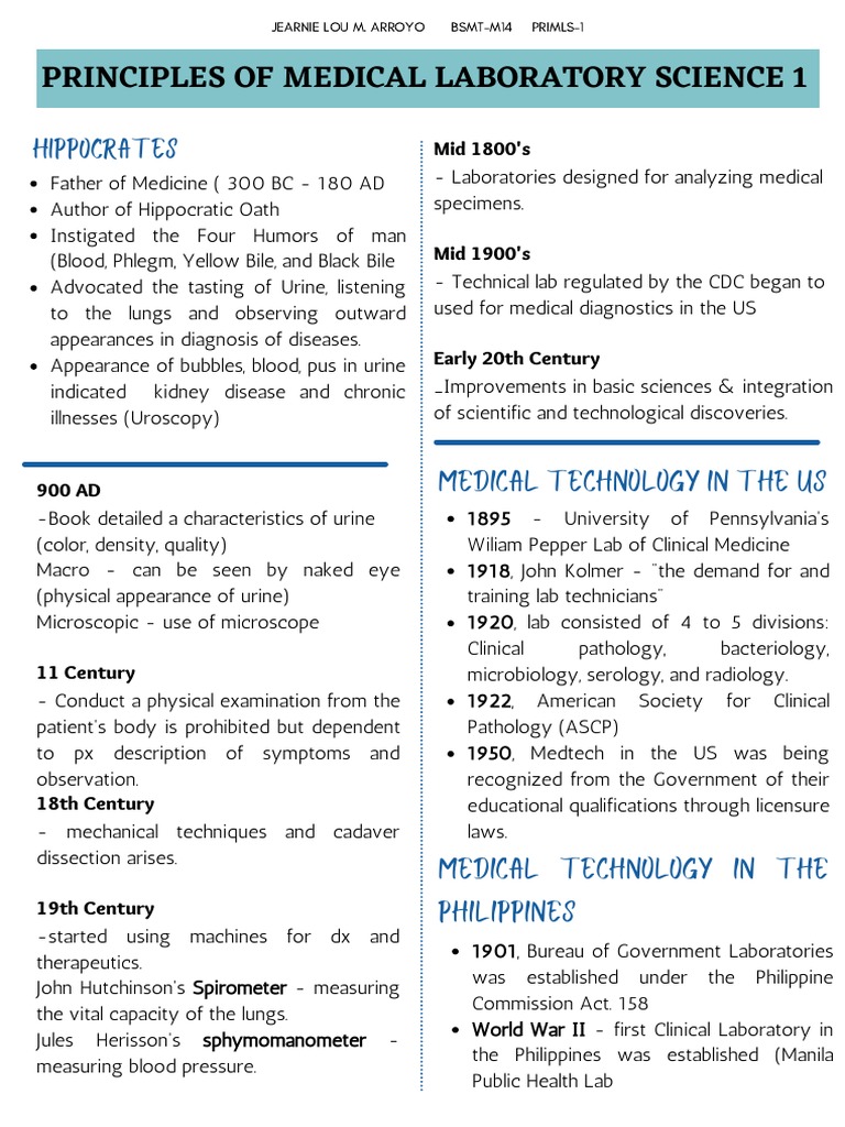 Principles of Medical Laboratory Science 1 PDF Pathology Medicine