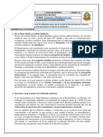 Filosofia de La Edad Media A La Edad Moderna