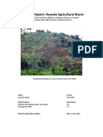 Internship Report: Rwanda Agricultural Board: Name: Course