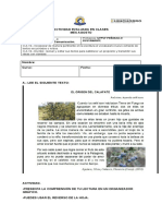 6º Años. Pauta Eval. Trabajo Práctico. Lenguaje