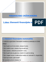 Elementi Finansijske Matematike