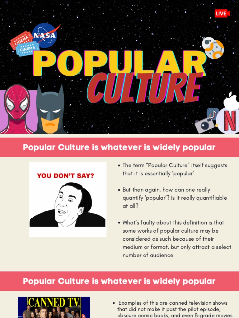 LECTURE 2 Popular Culture PDF Popular Culture Antonio Gramsci