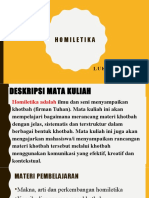 Homiletika Pertemuan 1