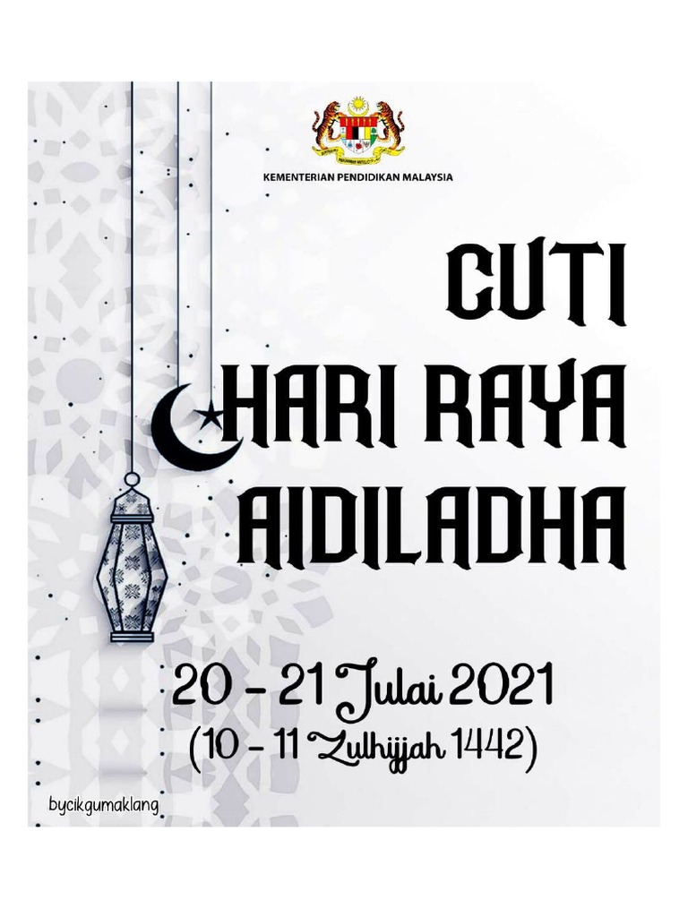 Cuti Aidiladha PDF