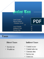 Taxes and Government Revenues under Central Sales Tax Act
