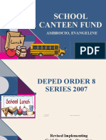 School Canteen Fund - Ambrocio, Evangeline
