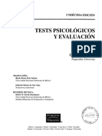 Aiken Test psicológicos y evaluación Indice y Presentacion