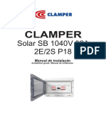 Manual CLAMPER Solar SB 1040V 2E - 2S P18