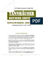 Tannhauser Revised - Manual Jogo Base Groo