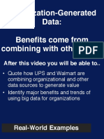 Organization-Generated Data: Benefits Come From Combining With Other Types