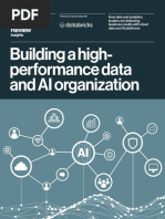 Building A High-Performance Data and AI Organization