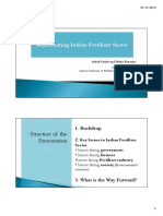 Rejuvenating Indian Fertilizer Sector: Structure of The Presentation