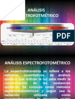 Análisis Espectrofotmétrico