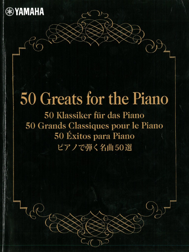 50 Greats For The Piano | PDF