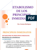 T6. Metabolismo de Principios Inmediatos 1 y 2